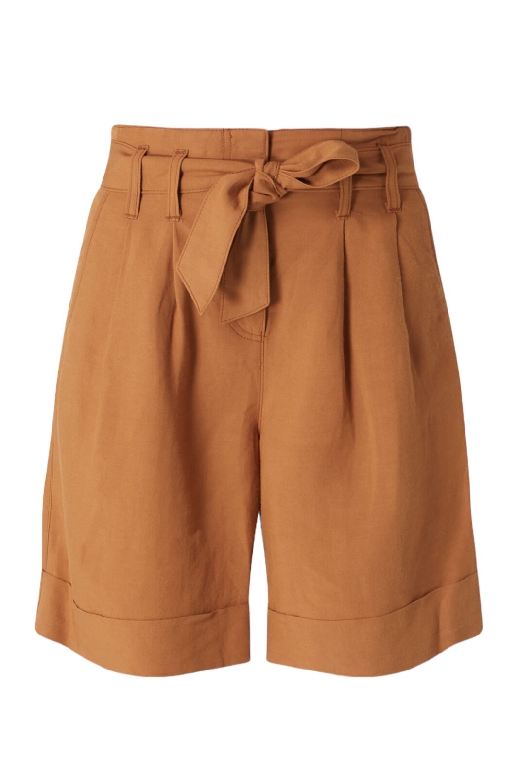 Raffaello Rossi Shorts Lillit in braun mit Gürtel