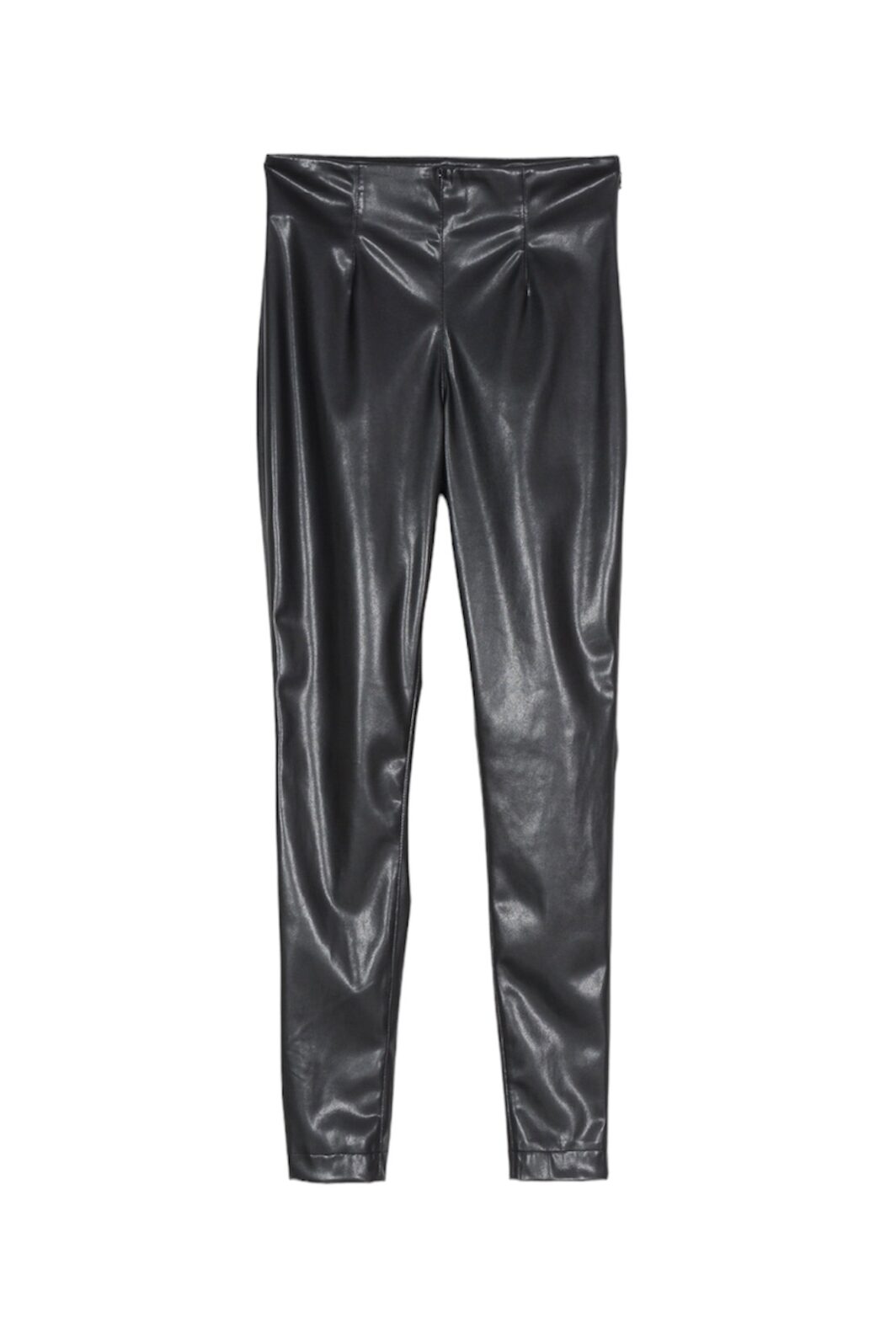 TWINSET Lederimitathose/-legging in schwarz