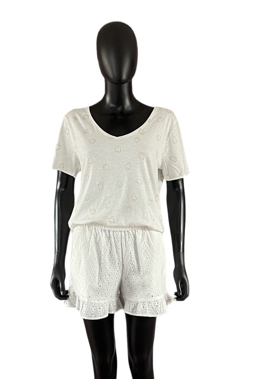 JUST Female Naila Shorts in Brilliant Weiß