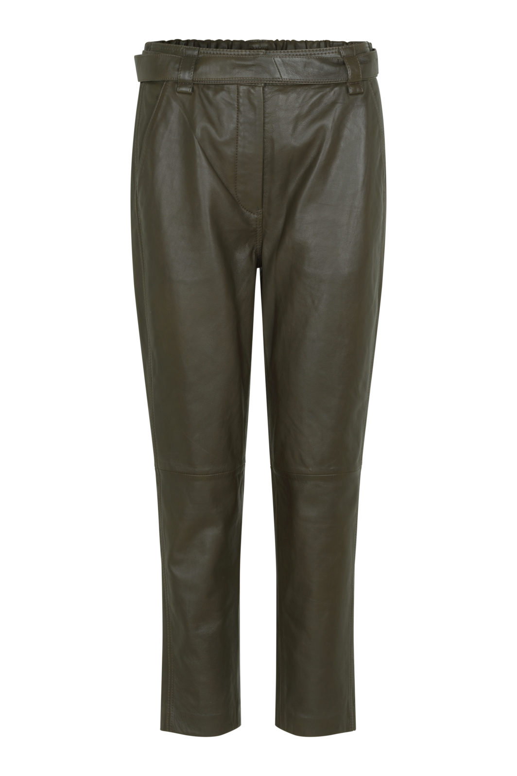Second Female New Indie Lederhose in Khaki