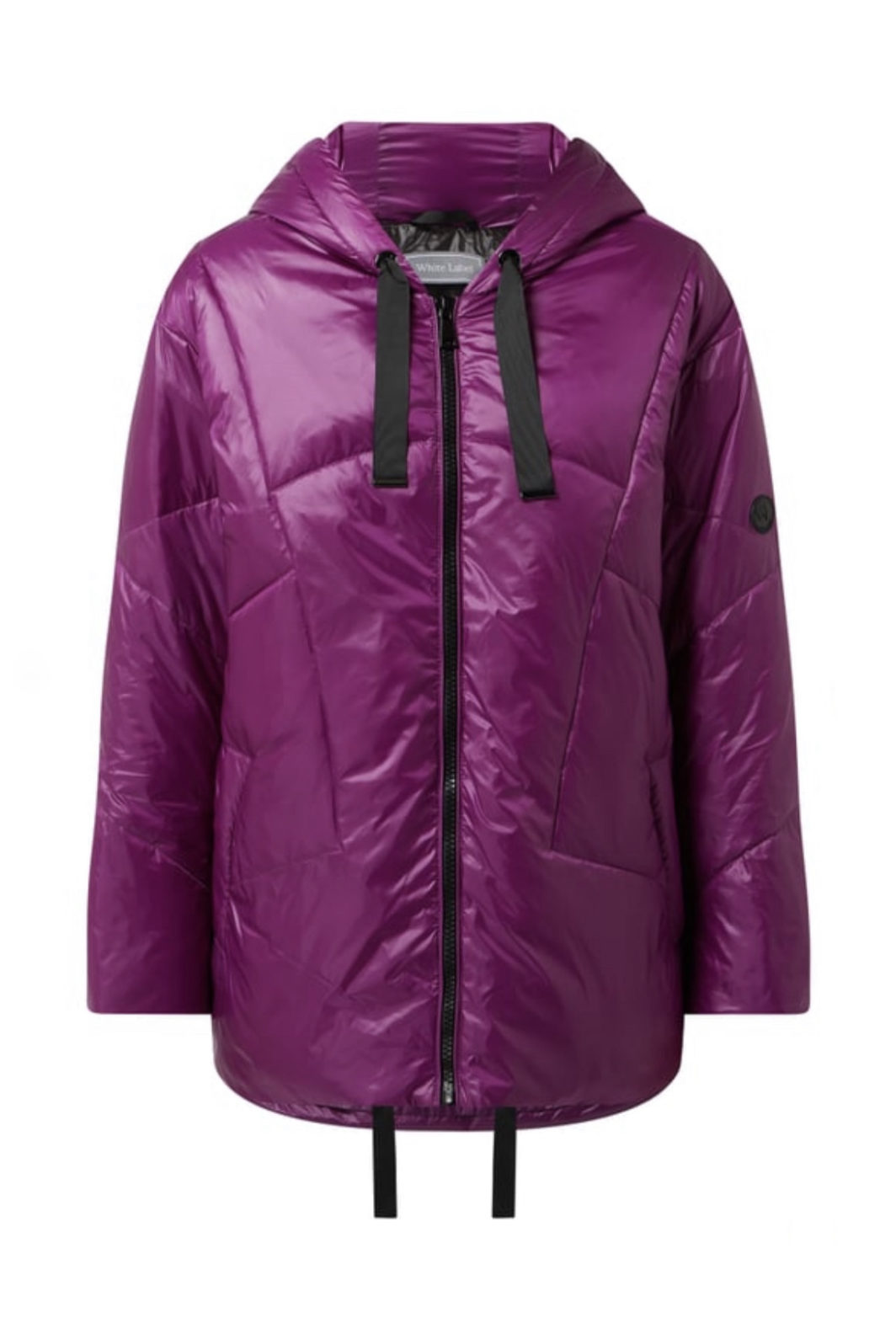 White Label kurze Steppjacke in Magenta
