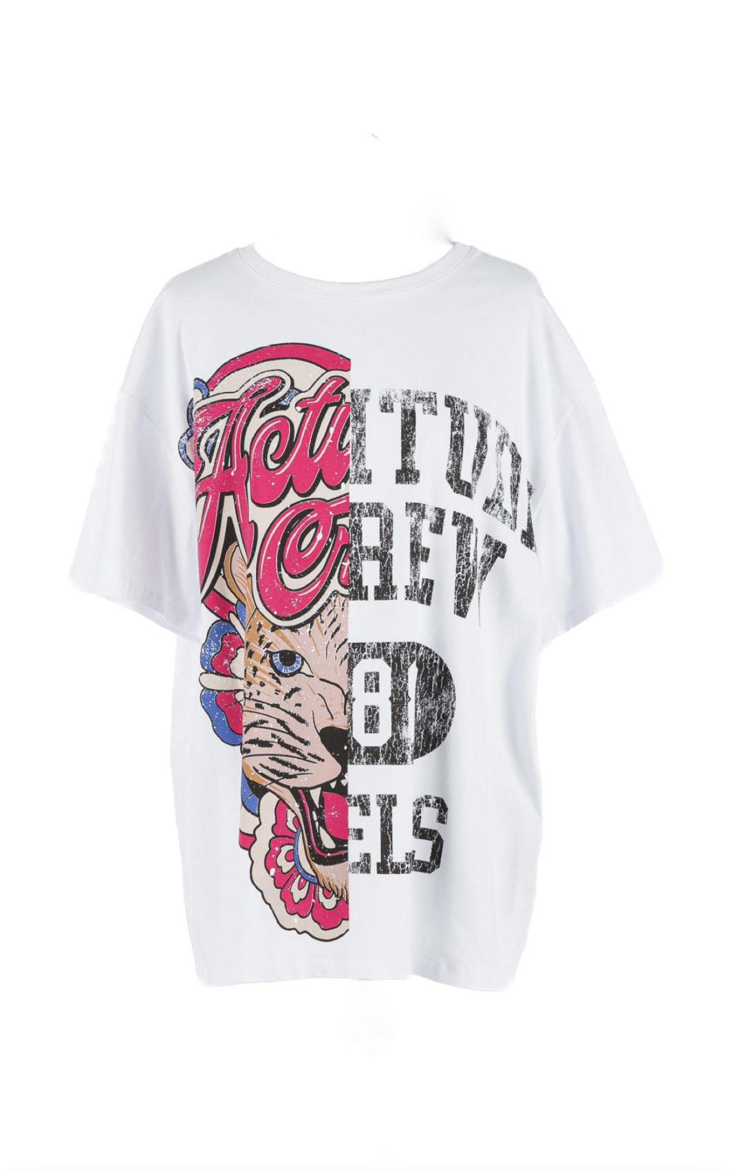 TWINSET Shirt Oversized in Weiß