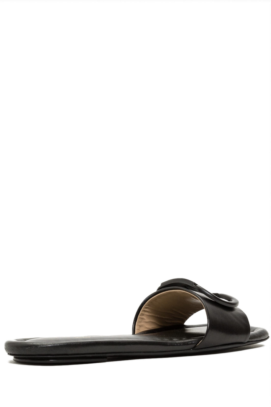 TWINSET Pantolette aus Nappaleder mit Logo in Schwarz – Bild 2