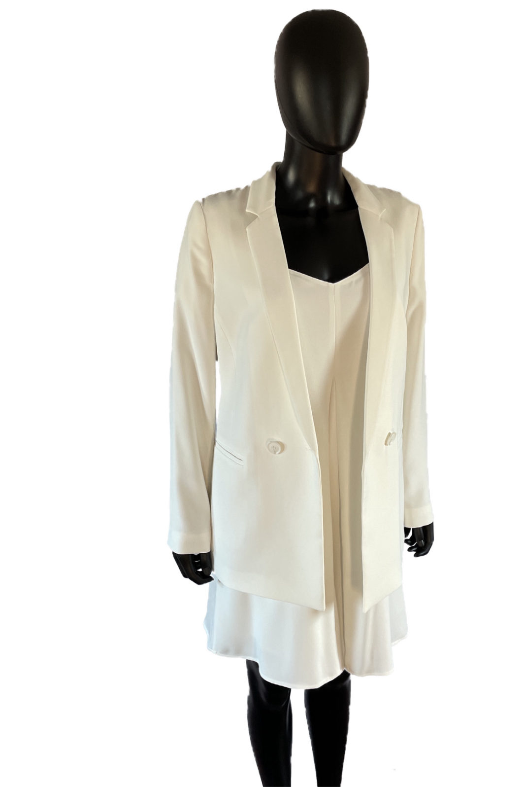 TWINSET Longblazer in Snow – Bild 5