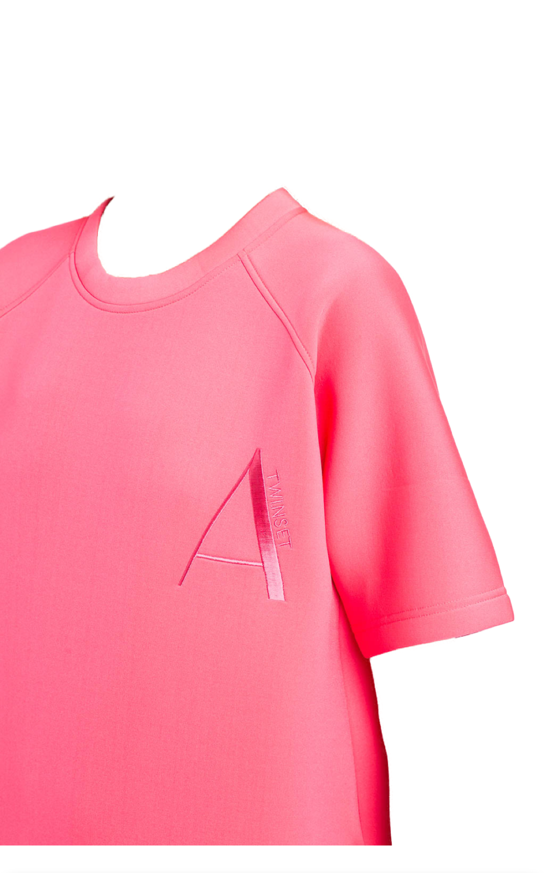 TWINSET Kleid aus Scuba in Pink – Bild 3