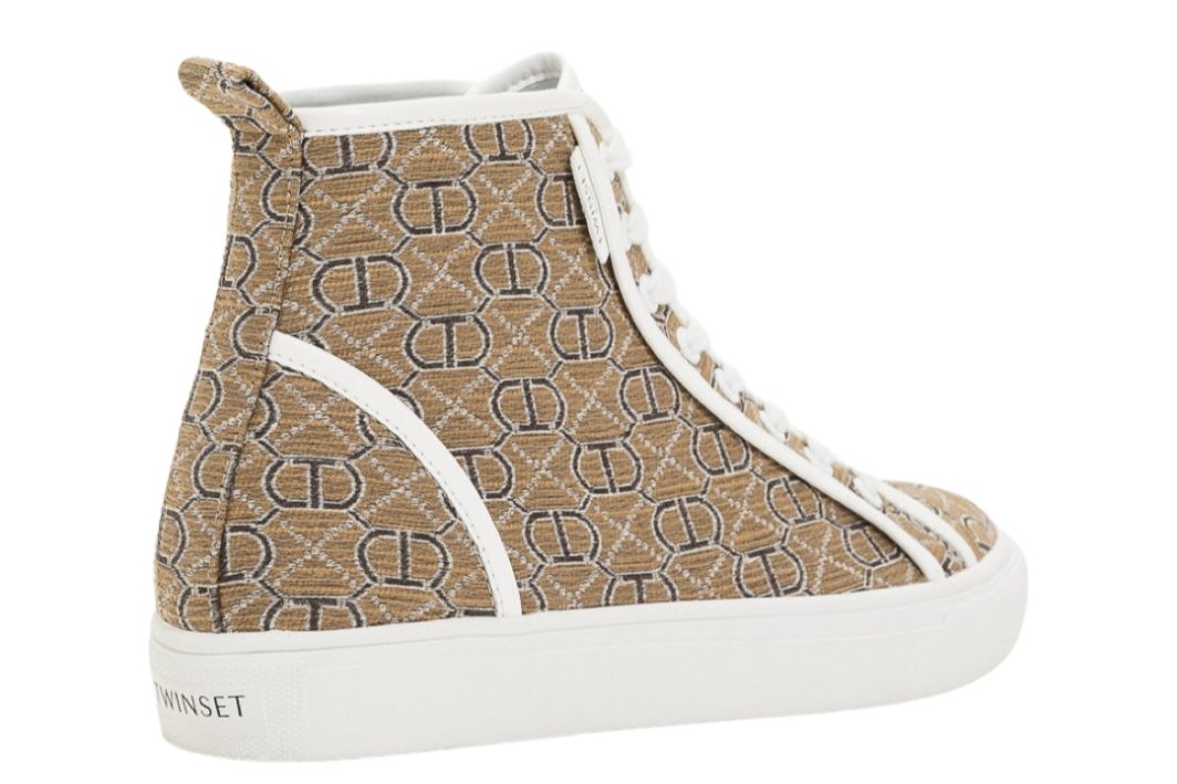 TWINSET Sneaker high mit Logo – Bild 2