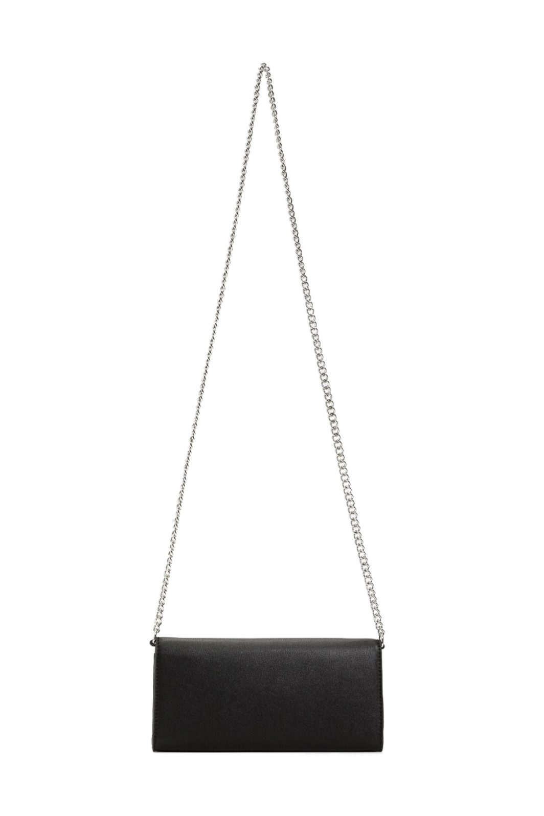 TWINSET Clutch in Schwarz mit Logo – Bild 2