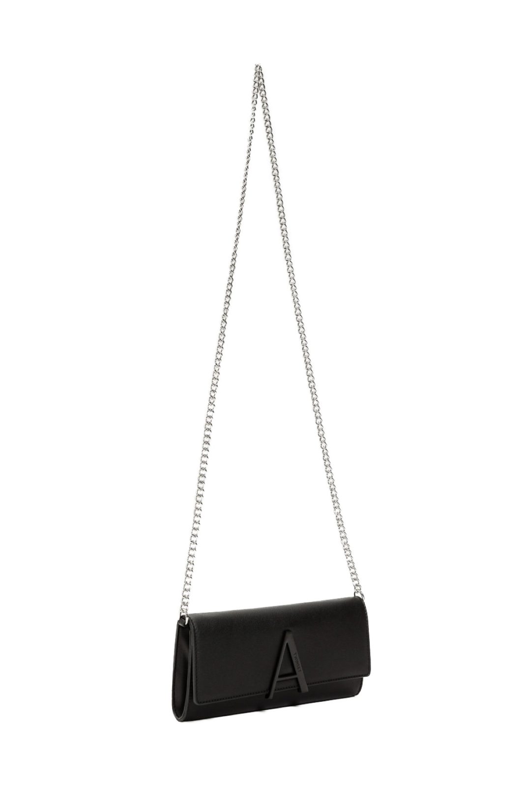 TWINSET Clutch in Schwarz mit Logo