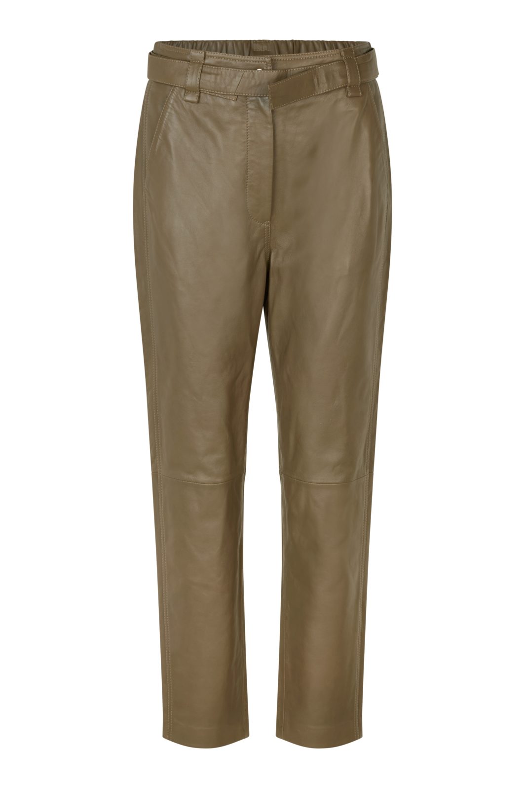 Second Female Lindie NEW Lederhose in Shitake