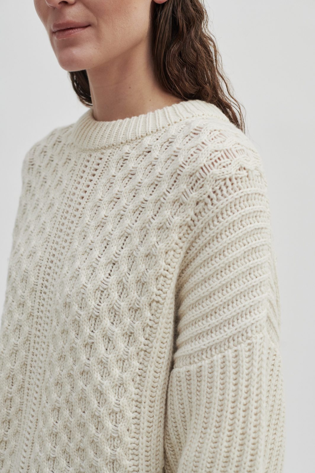 Second Female Jacob Strickpullover in Beige – Bild 5