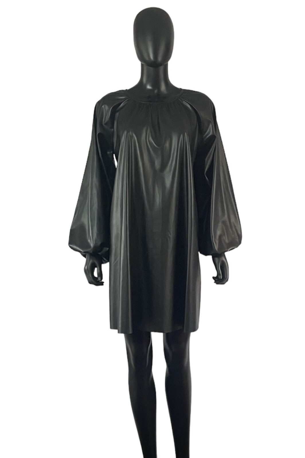 TWINSET kurzes Kleid in Lederoptik – Bild 2