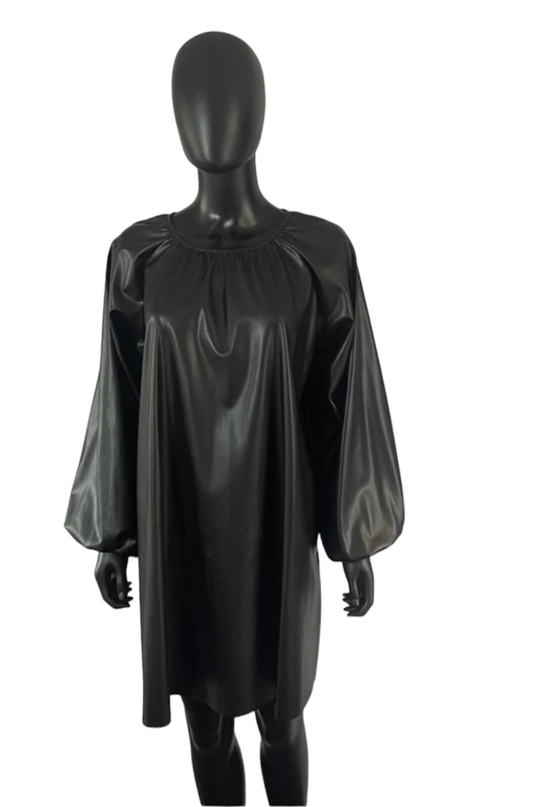 TWINSET kurzes Kleid in Lederoptik – Bild 3