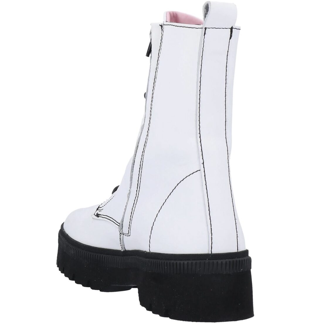 Essentiel Antwerp Schnürboots Teneral in Sturdy Weiß – Bild 3