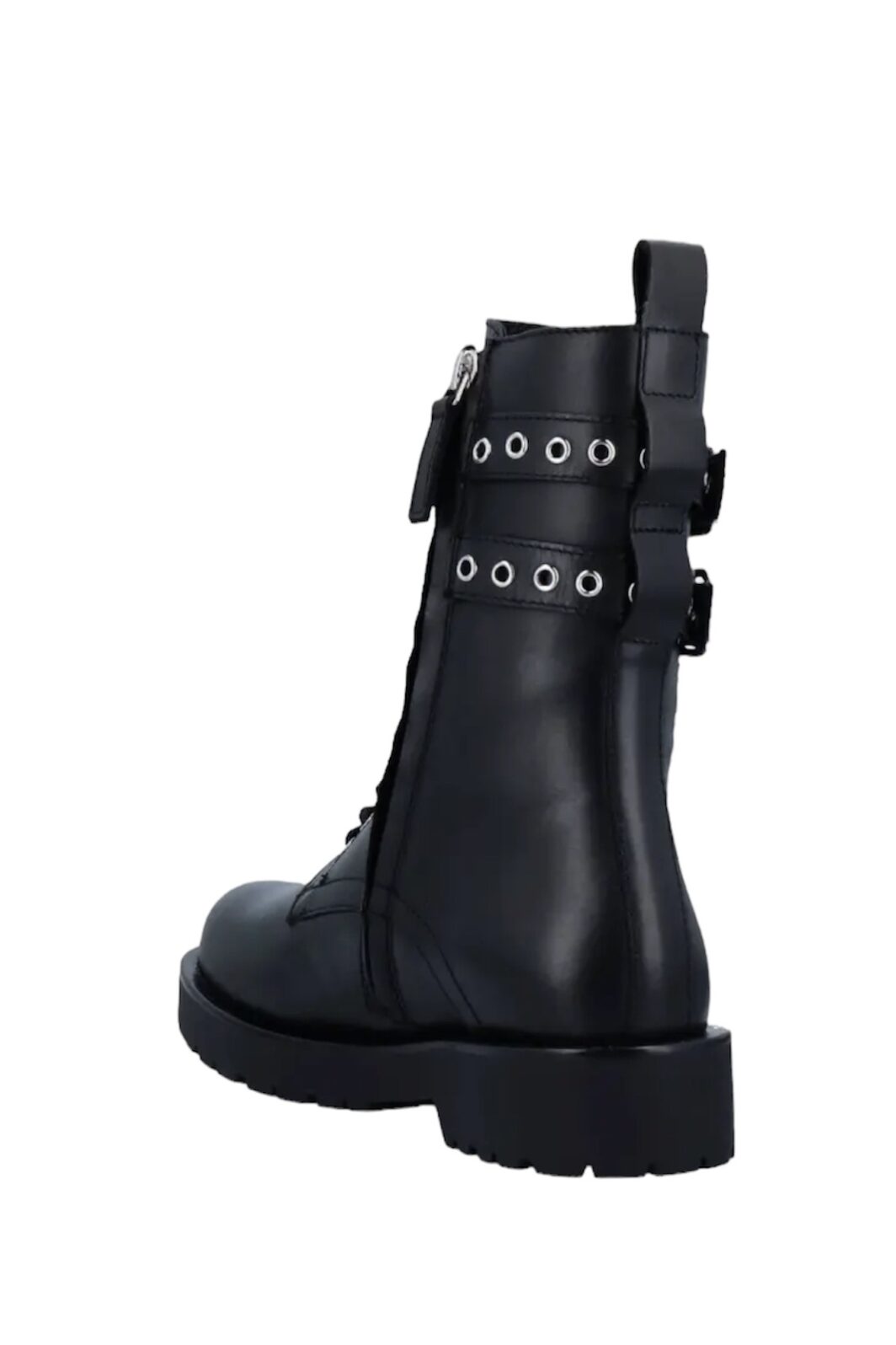 TWINSET Schnürstiefelette in Schwarz mit Metallösen – Bild 2