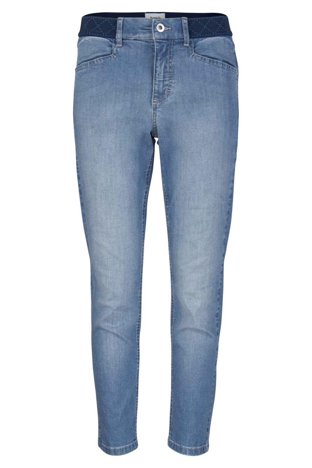 Angels Jeans Ornella Sporty mit Dehnbund in Blau