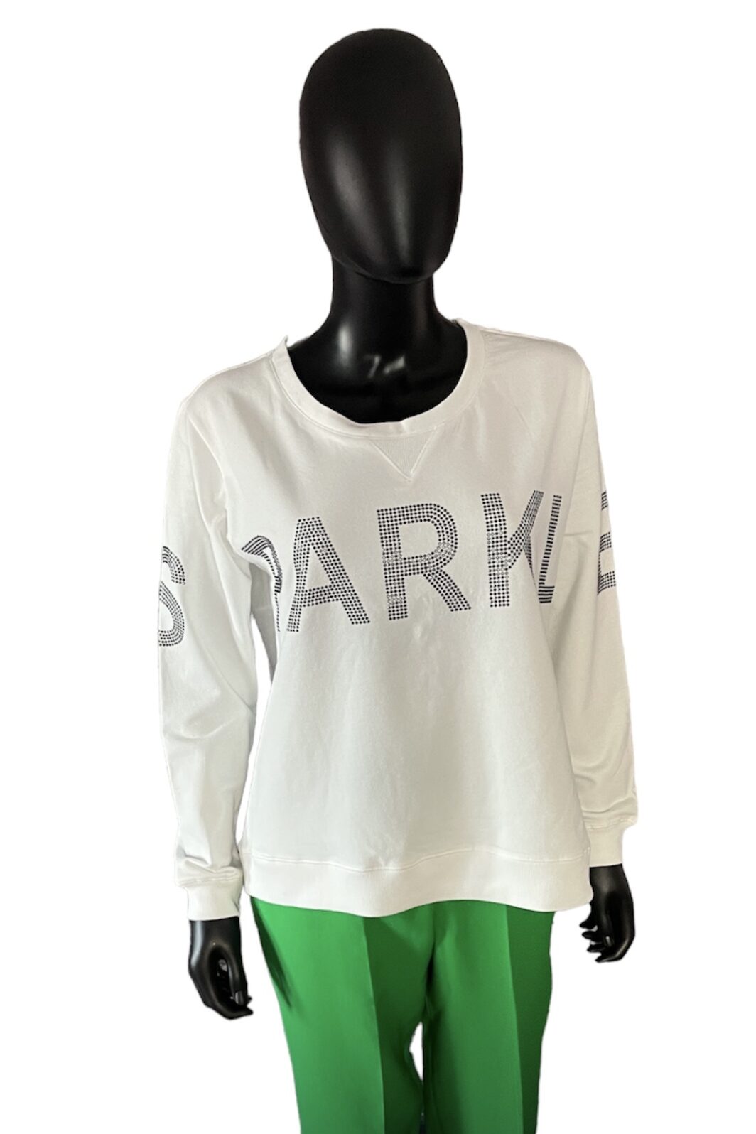 Twenty Six Peers Sweatshirt in cremeweiß mit Sparkle - Print – Bild 2