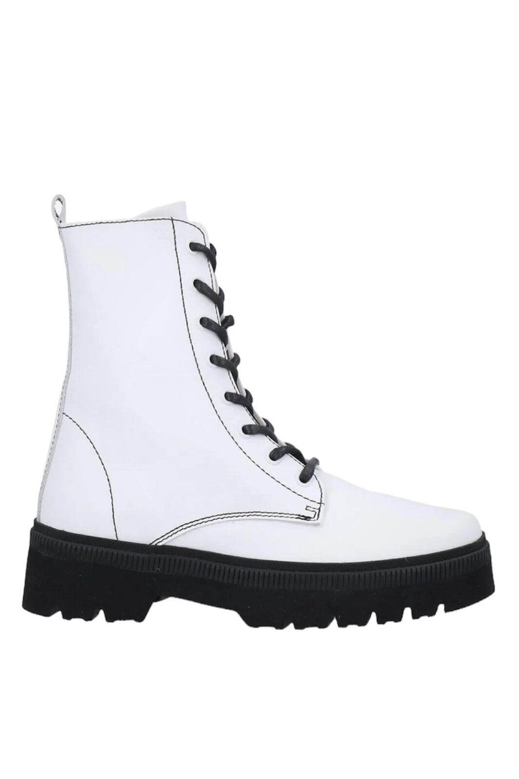 Essentiel Antwerp Schnürboots Teneral in Sturdy Weiß