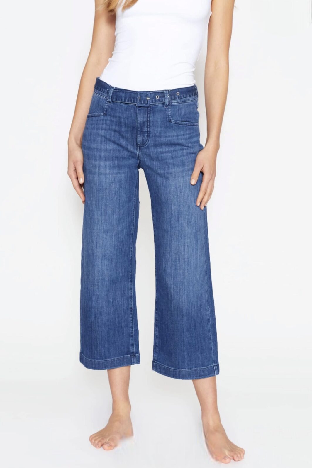 Ængels Cropped Culotte mit Gürtel – Bild 3