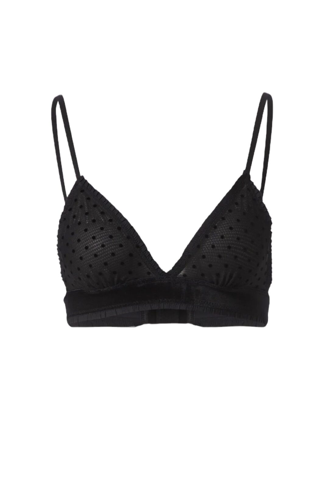 Becksöndergaard Tassie Soft Dot Bra in schwarz