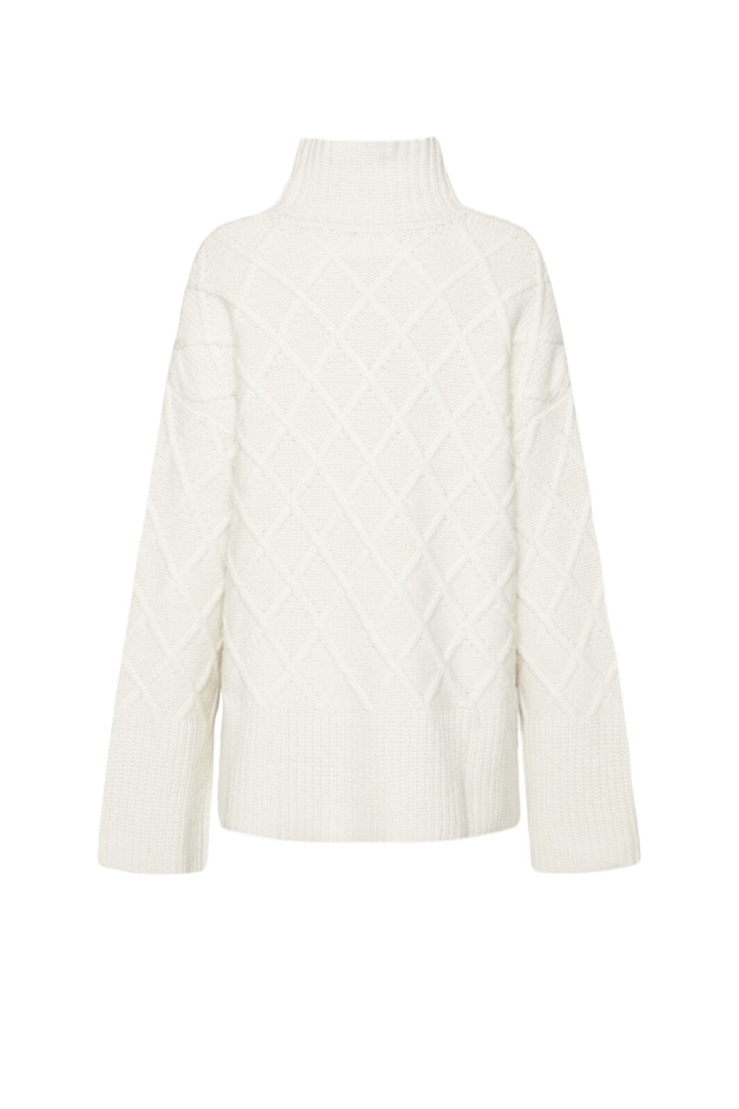 Samsøe Samsøe Strickpullover Kassandra in Whisper White – Bild 2
