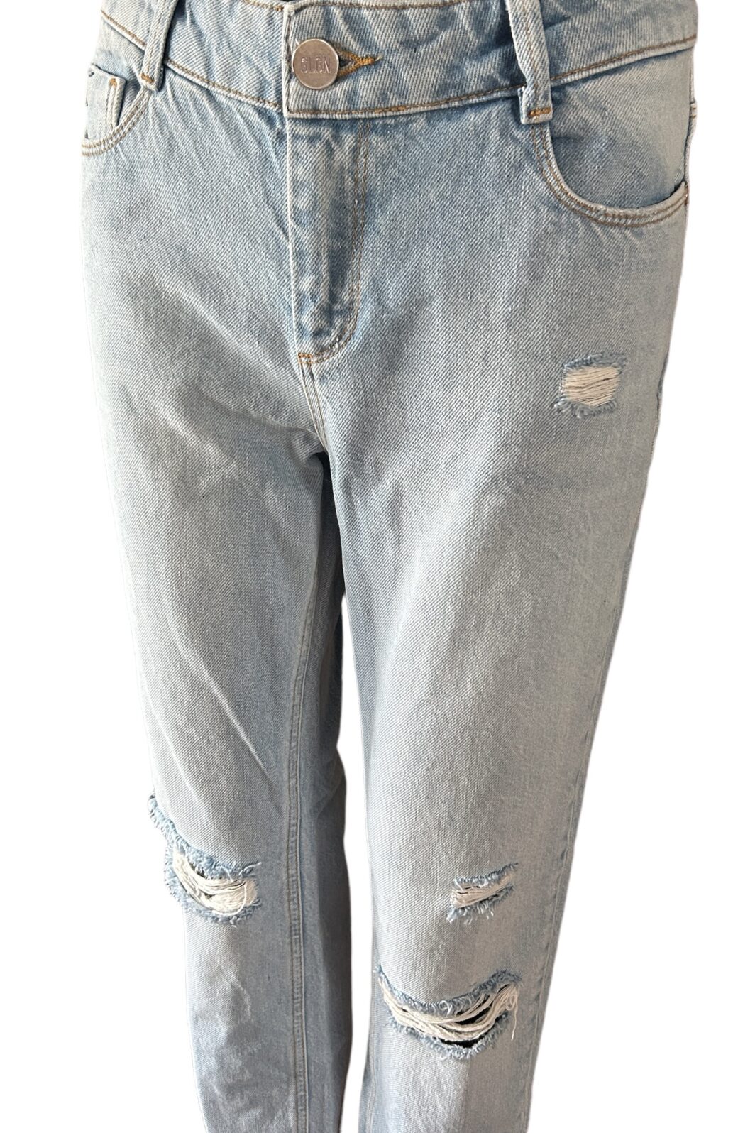 Goldgarn Jeans Rosengarden/Straight in Lightblue – Bild 2