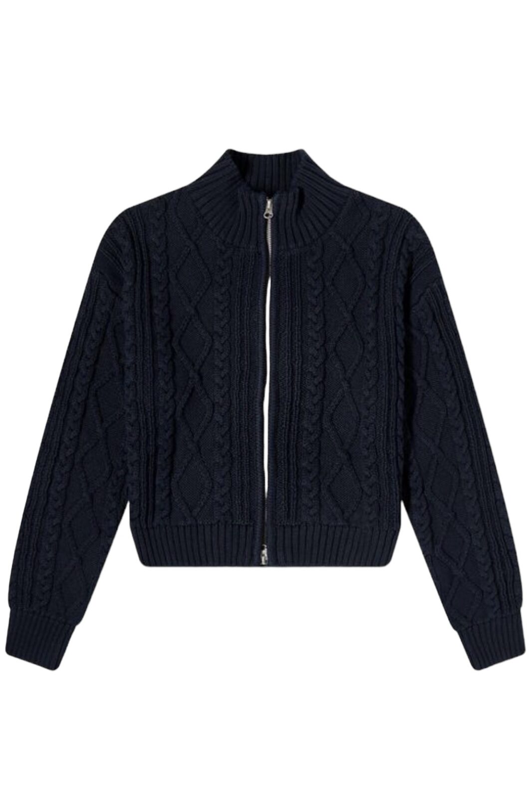 Samsøe Samsøe Strickjacke Zip Nikole in Salute