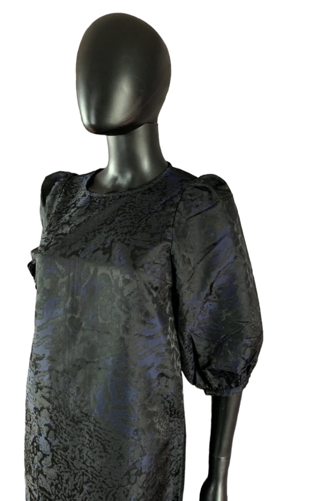 Second Female Kleid Hepburn in schwarz gemustert – Bild 4