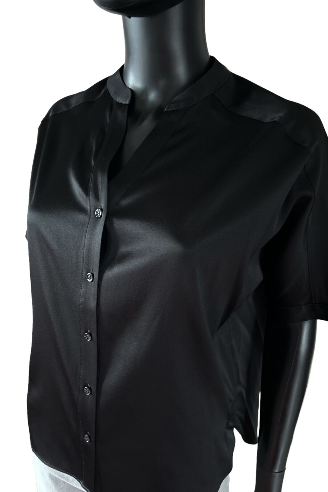 Herzensangelegenheit Bluse in Schwarz – Bild 3