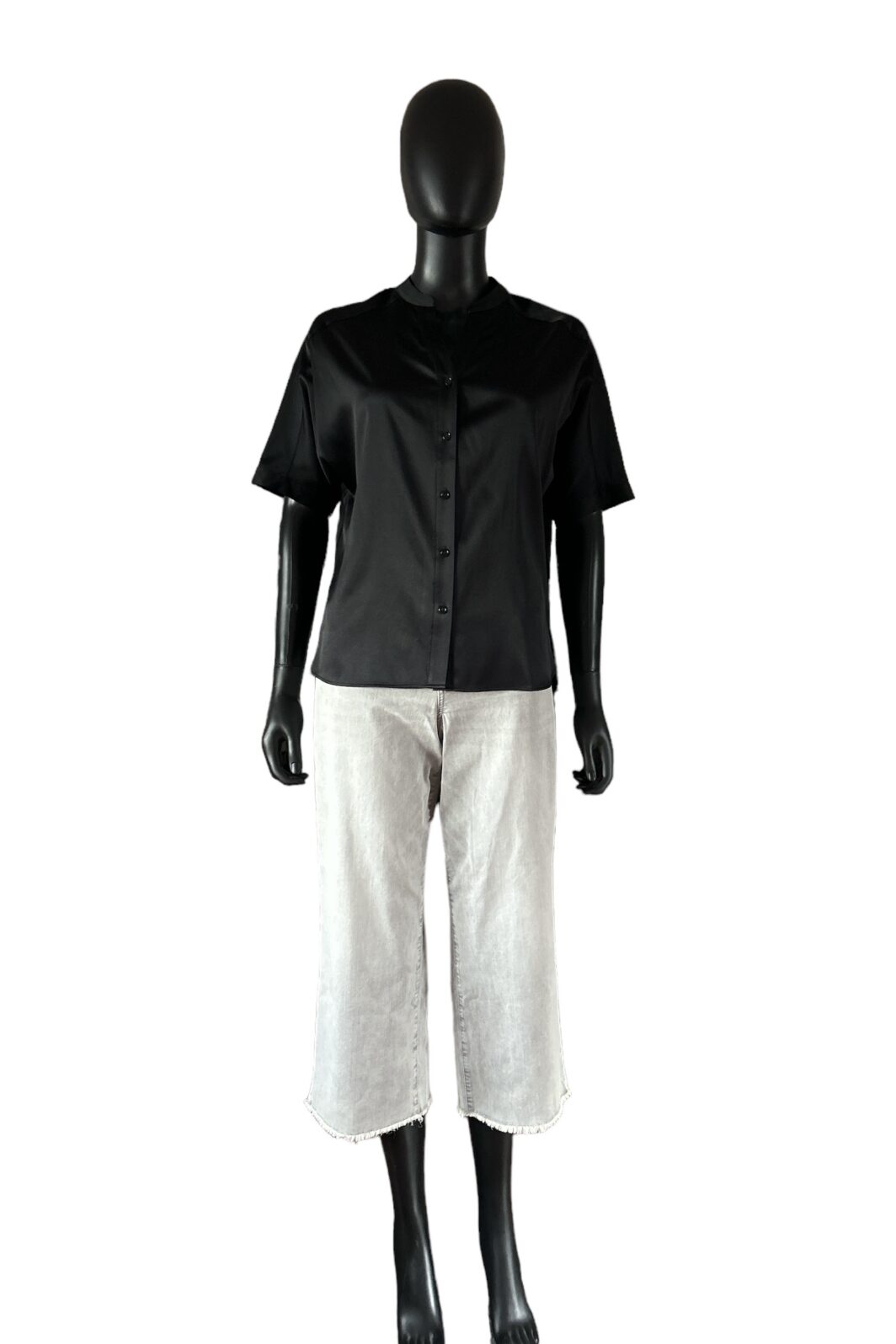 Herzensangelegenheit Bluse in Schwarz – Bild 2