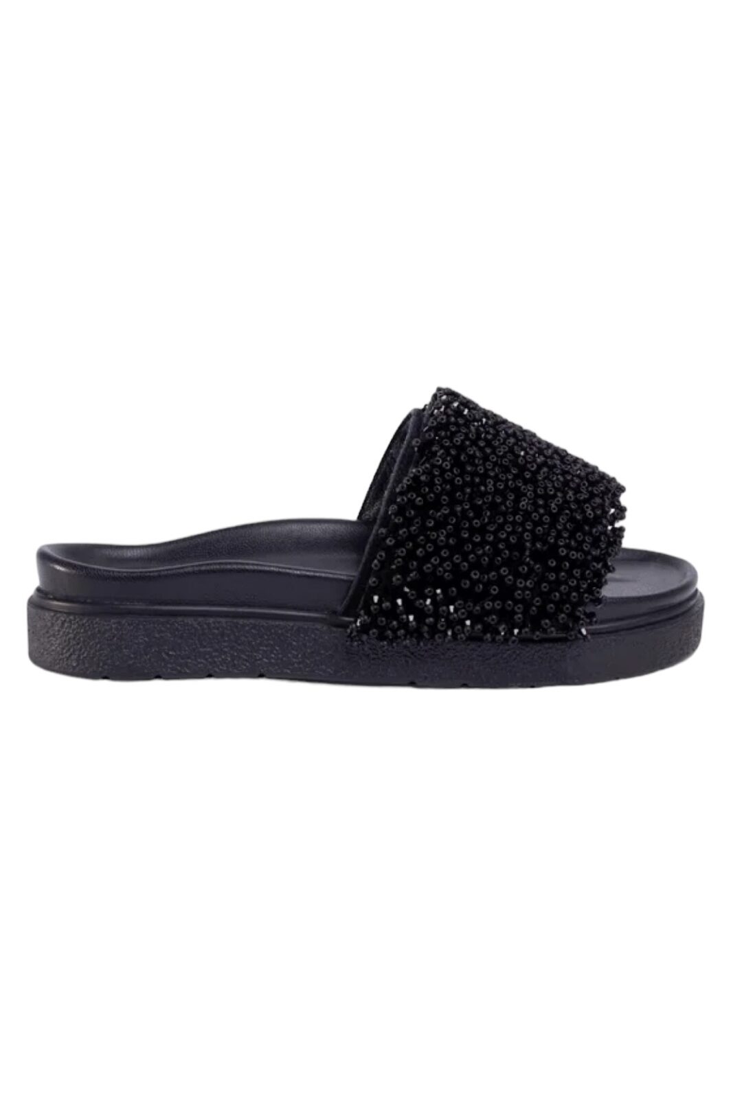 Inuikii Pantoletten Women Pearl Band in Schwarz