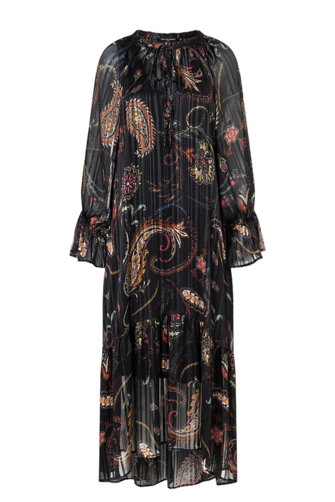 Ana Alcazar Volantkleid Habwin im Paisleymuster