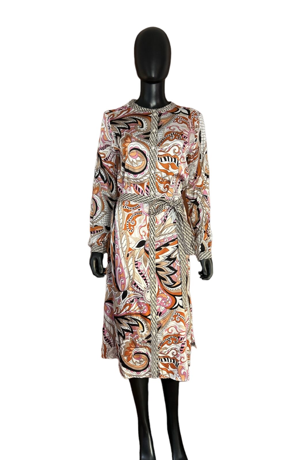 Milano Italy Blusenkleid im Allover-Print – Bild 2