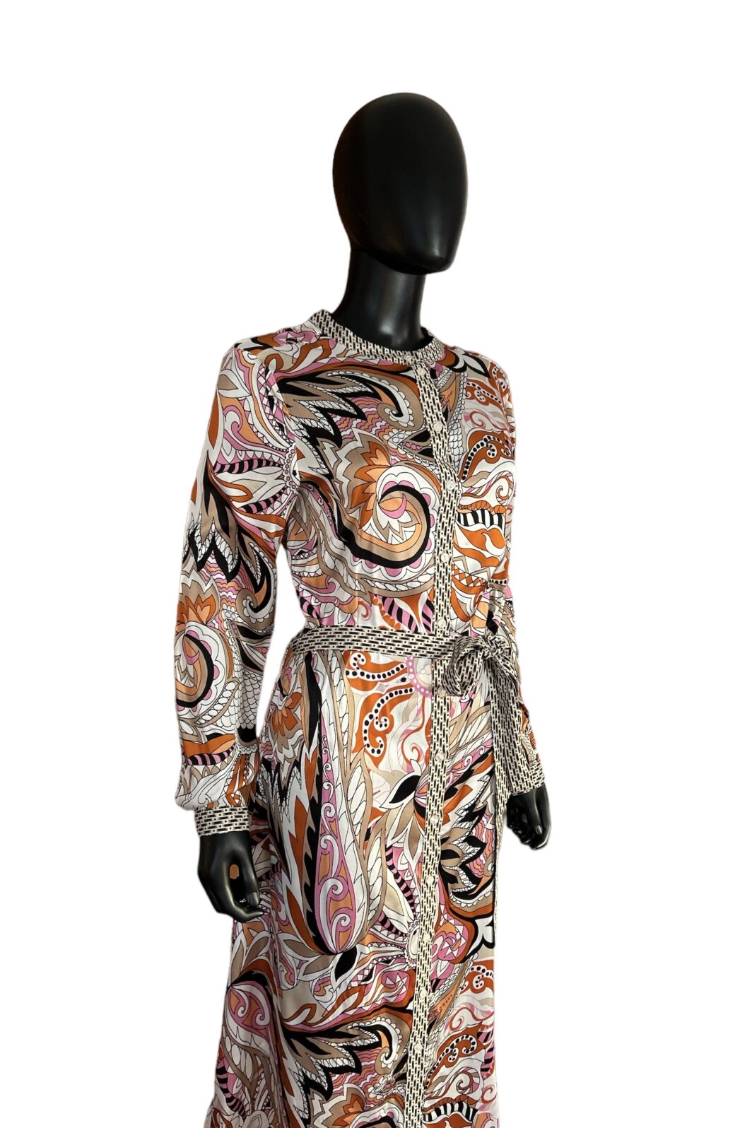 Milano Italy Blusenkleid im Allover-Print – Bild 3