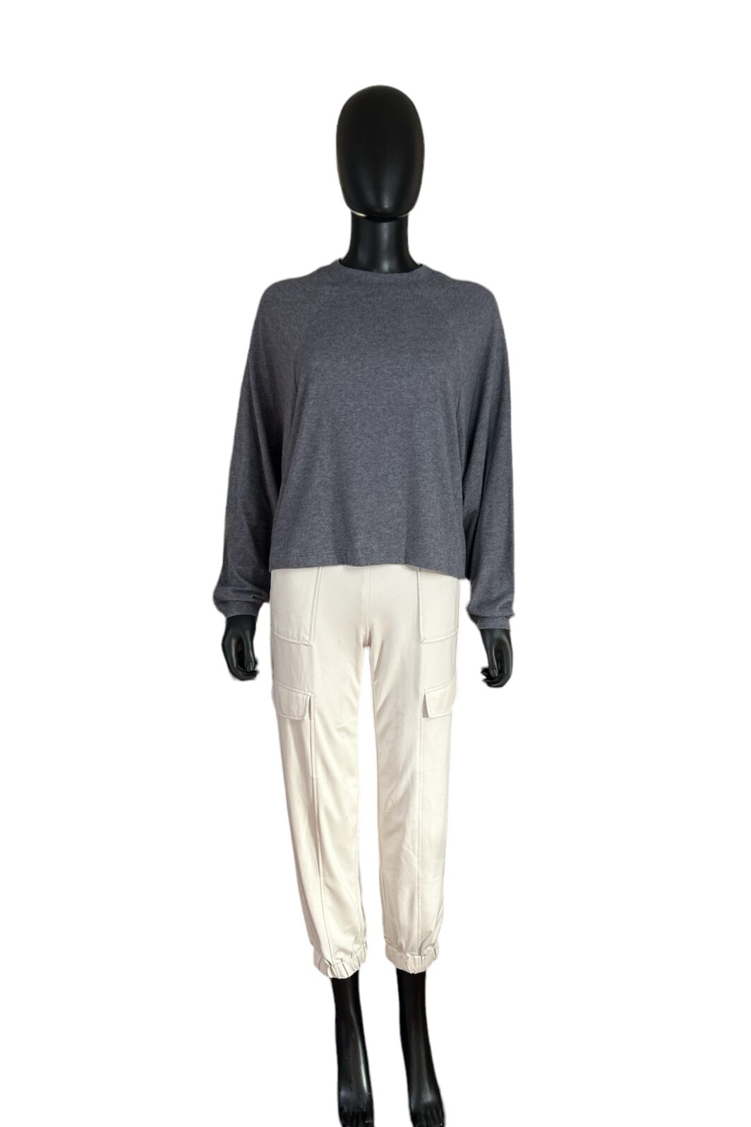 Raffaello Rossi Schlupfhose Dorisa 7/8 in Kitt – Bild 4