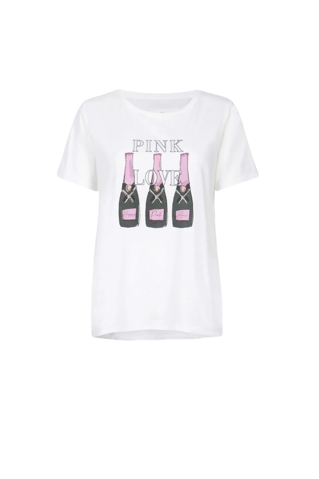 Lieblingsstück T-Shirt Clairy mit Pink Love Schriftzug