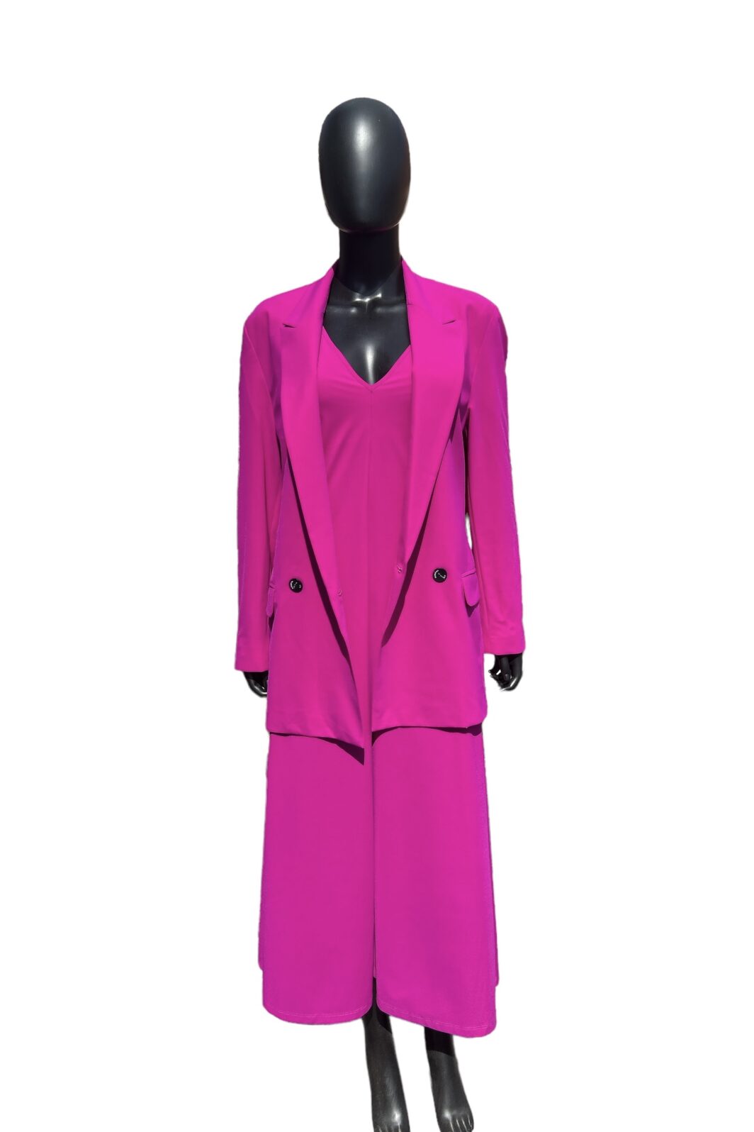 PENN&INK New York Trägerkleid in Fuchsia – Bild 5