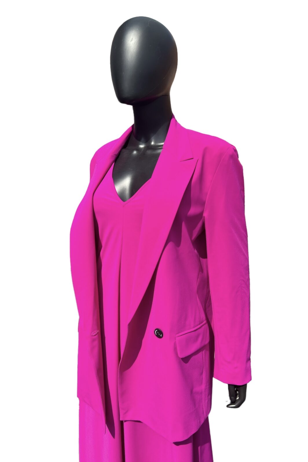 PENN&INK New York Longblazer in Fuchsia – Bild 3