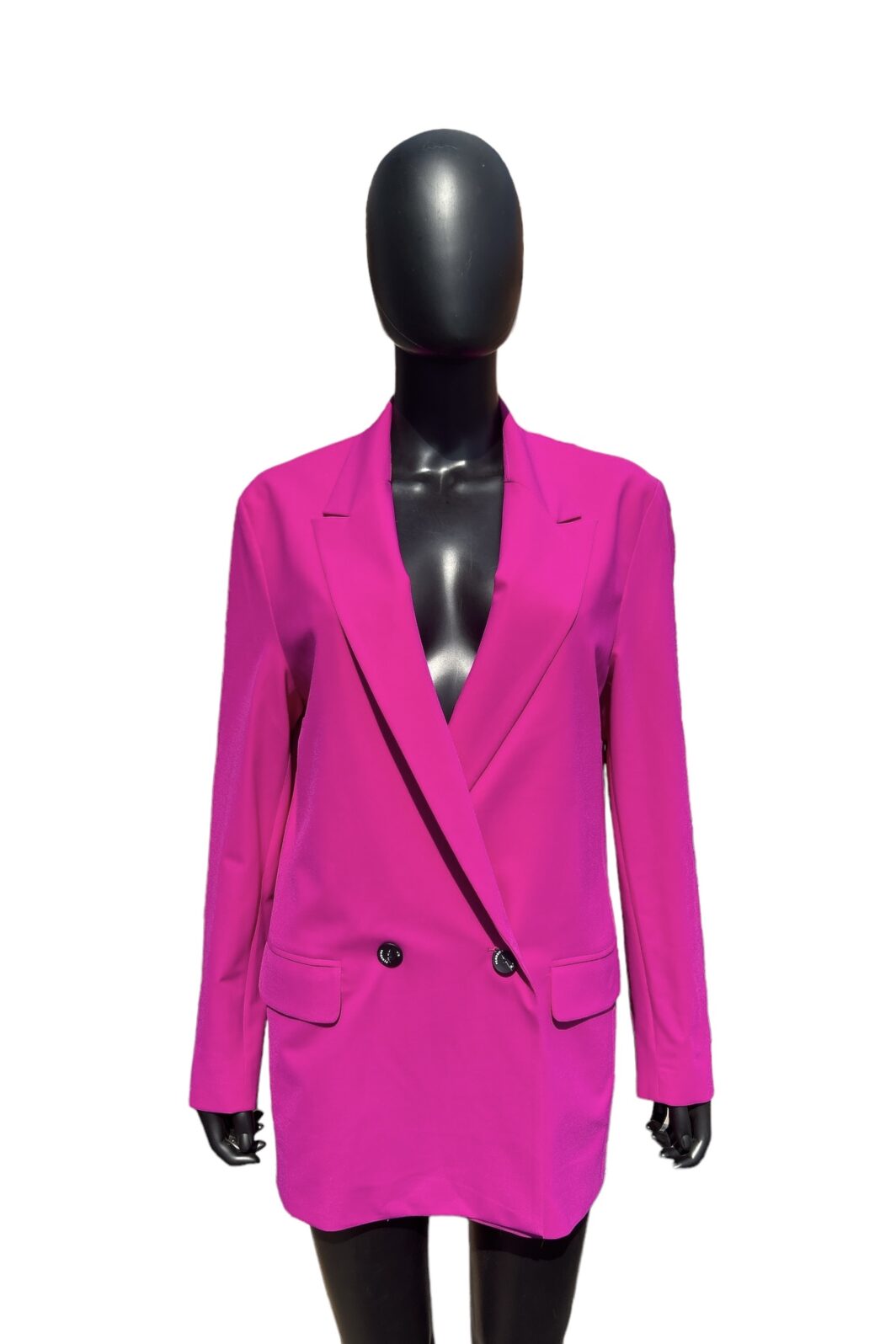 PENN&INK New York Longblazer in Fuchsia – Bild 5