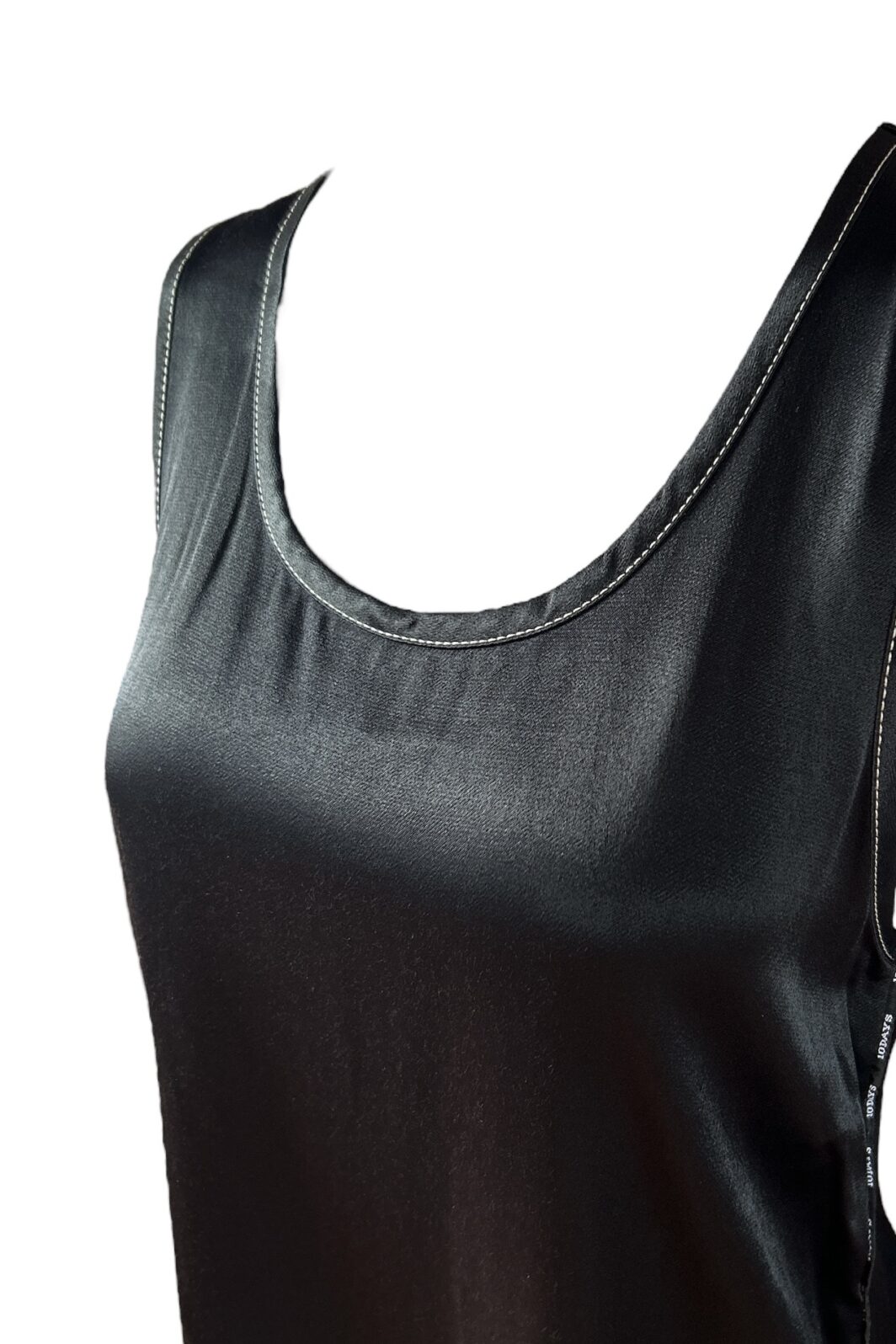10 Days Satin Top in Schwarz – Bild 2