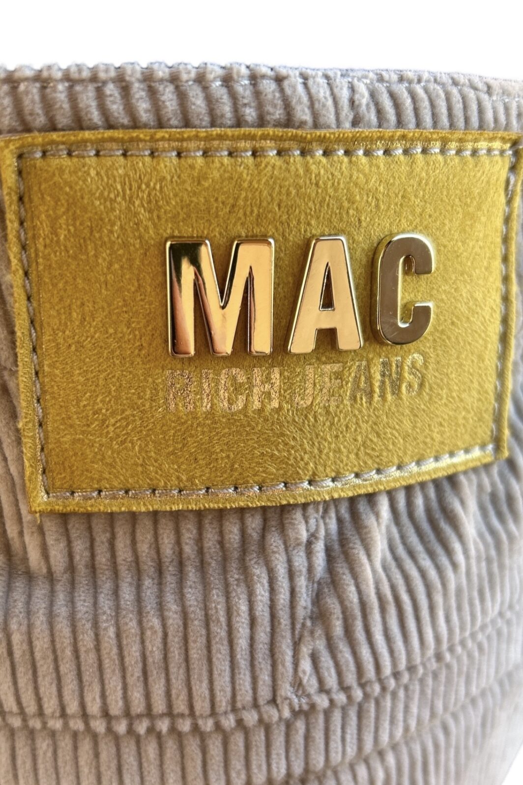 MAC Cordhose Wanda in beige – Bild 3