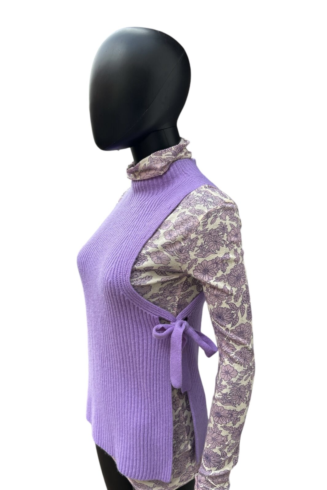 FTC Cashmere Pullunder in violett – Bild 2