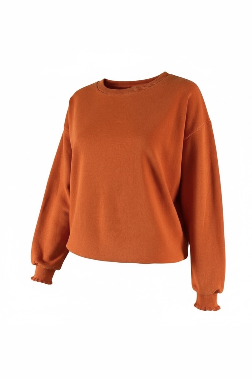 Love Joy Victory Sweatshirt in Burned Orange