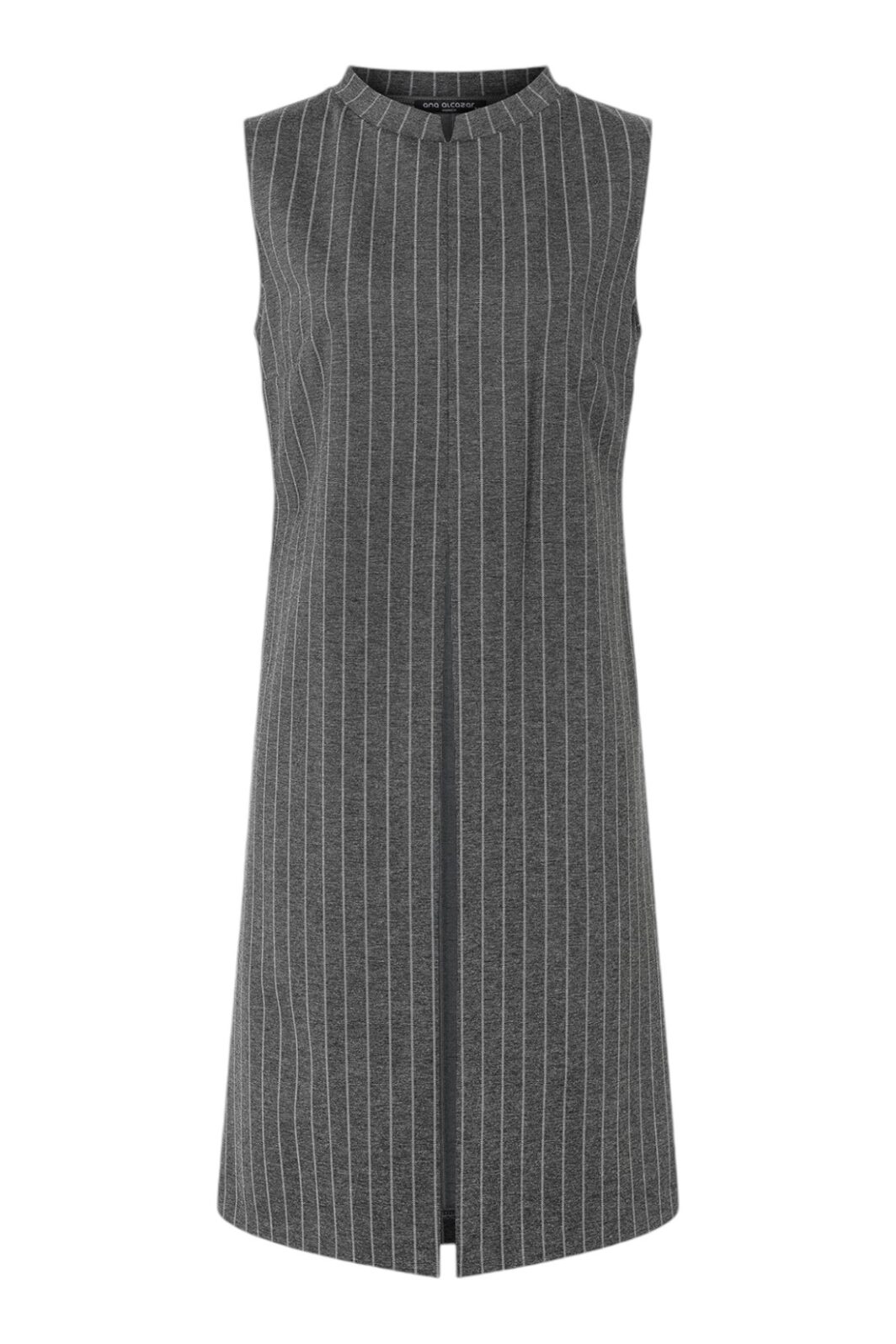 Ana Alcazar Longtop " Mestea" mit Nadelstreifen in Grau
