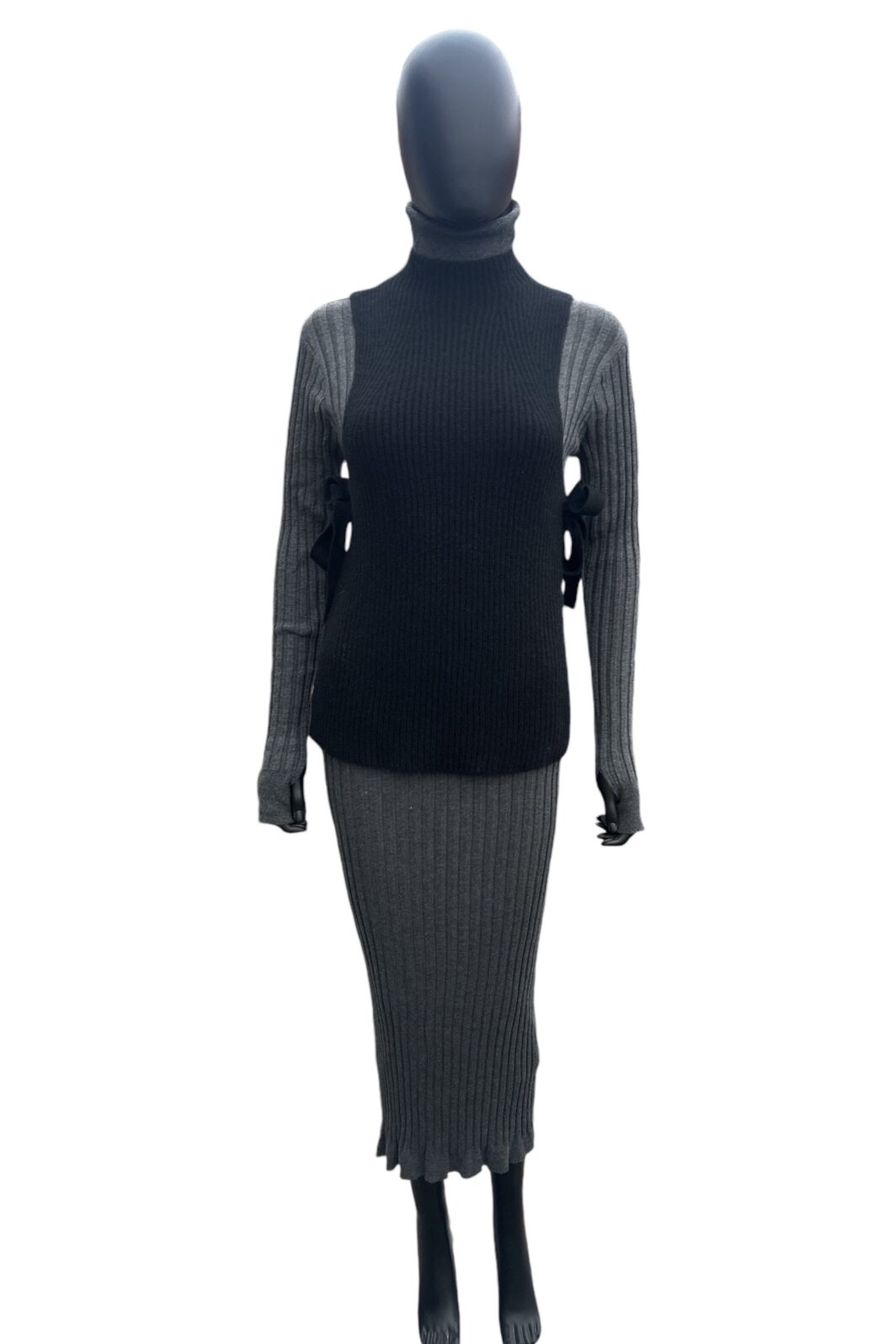 FTC Cashmere Pullunder in Schwarz