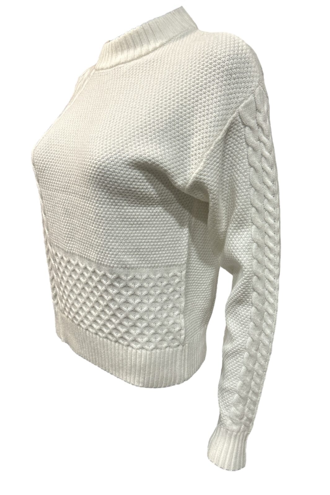MSCH Copenhagen Solbrit Jilli Pullover in Offwhite – Bild 3