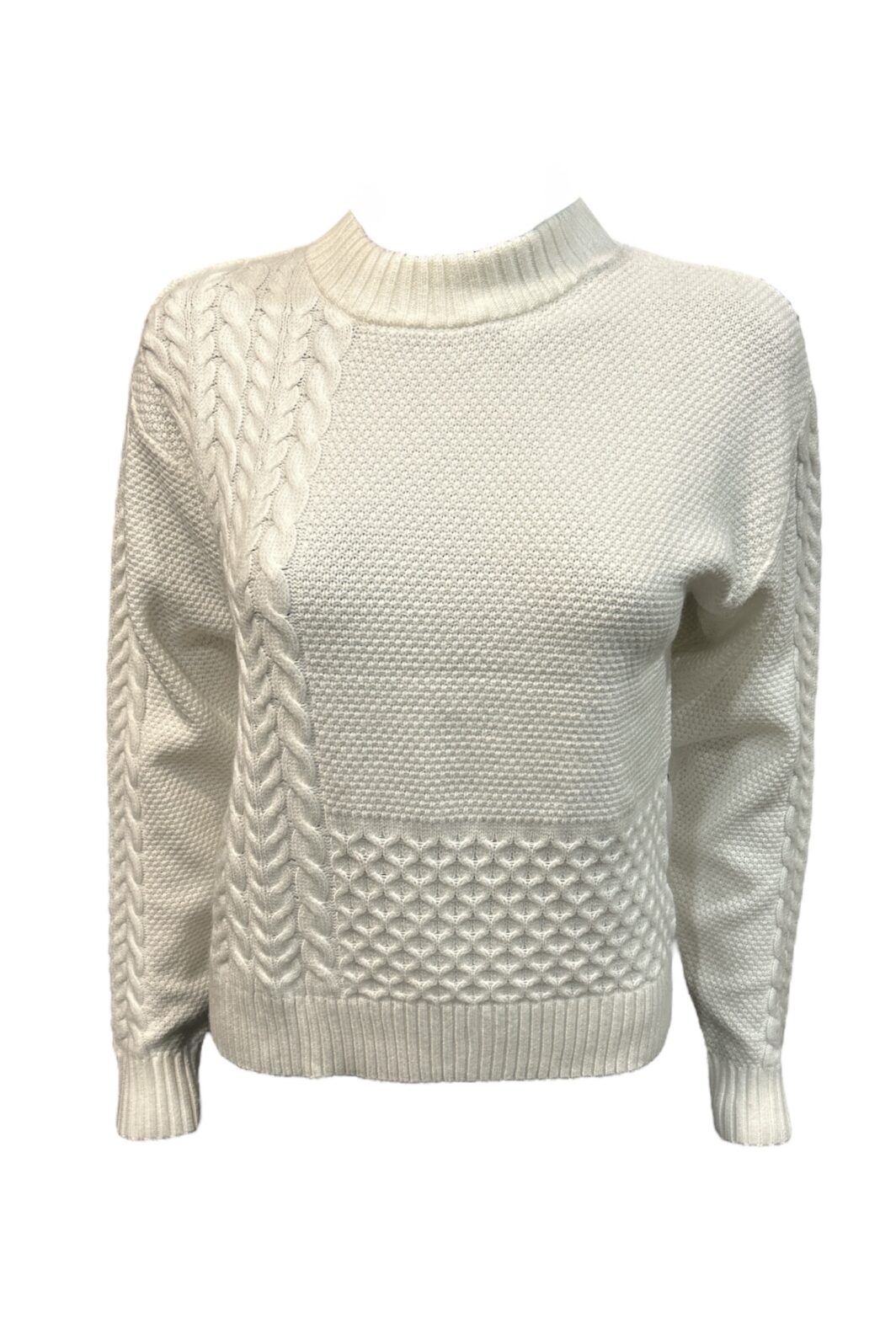 MSCH Copenhagen Solbrit Jilli Pullover in Offwhite