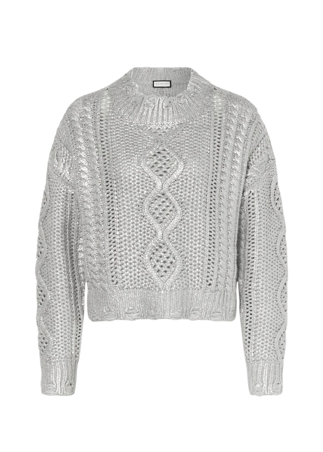Sem Per Lei Strickpullover in Grau