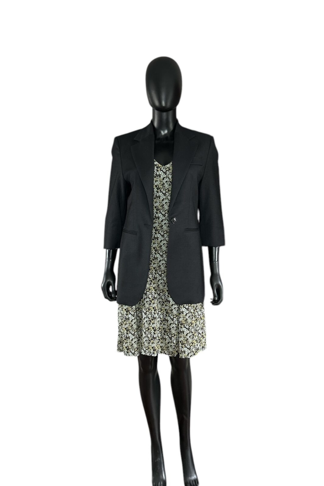 PENN&INK New York Longblazer mit 3/4 Arm in Schwarz – Bild 4