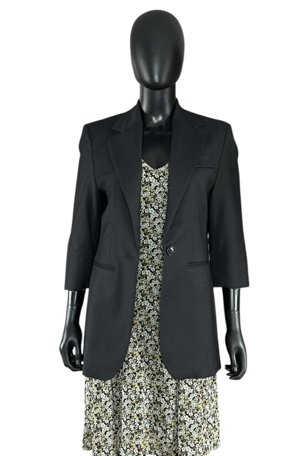 PENN&INK New York Longblazer mit 3/4 Arm in Schwarz – Bild 3