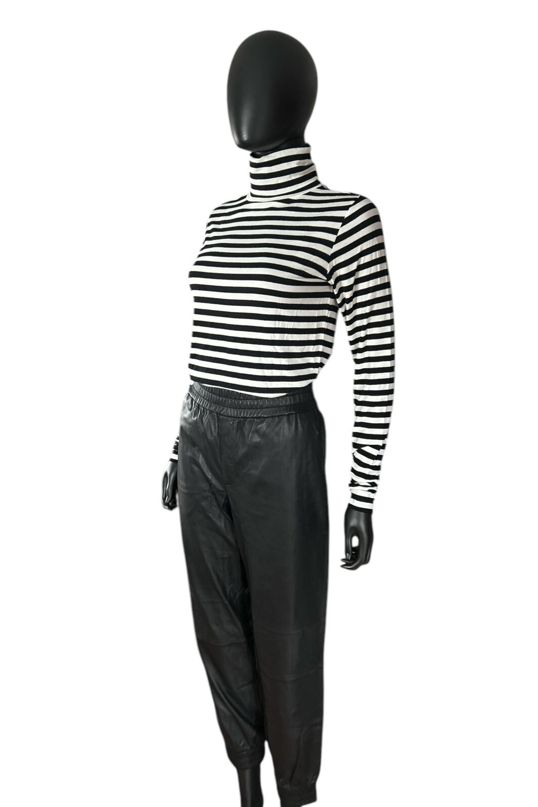 SET Lederhose in Schwarz – Bild 2